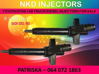 Toyota Dyna 14b Diesel Injectors For Sale