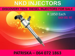 Discovery Tdv6 Diesel Injectors For Sale