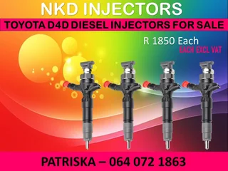 Toyota D4d Diesel Injectors For Sale