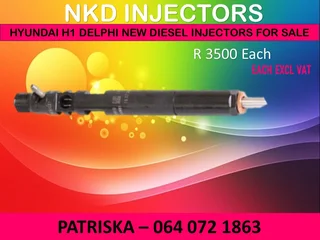 Hyundai H1 New Diesel Injectors For Sale