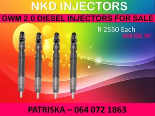 Gwm 2.0 Diesel Injectors For Sale