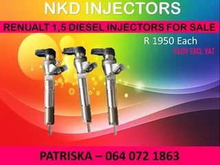 Renault 1.5 Diesel Injectors For Sale