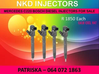 Mercedes C220 Diesel Injectors For Sale