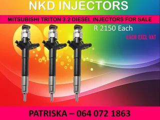 Mitsubishi Triton 3.2  Diesel Injectors For Sale