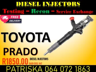 Diesel Injectors For Toyota Prado For Sale
