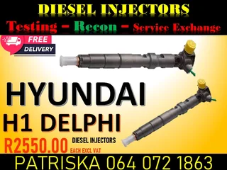 Hyundai H1 Diesel Injectors For Sale On Recon Or New