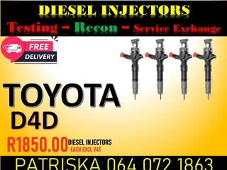 Toyota D4d Diesel Injectors For Sale
