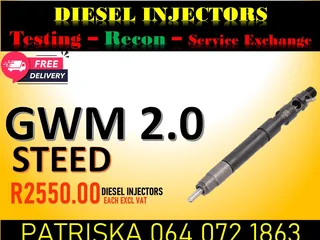 Gwm 2.0 Steed Diesel Injectors For Sale