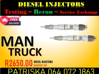 Man Truck Diesel Injectors On Recon Or New For Sale