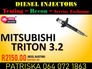Mitsubihsi Triton 3.2 Diesel Injectors For Sale