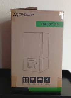 Resin Halot R6 with accessories