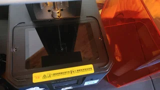 Resin Halot R6 with accessories