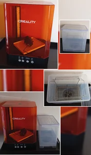 Resin Halot R6 with accessories and Wash and Cure UW-03