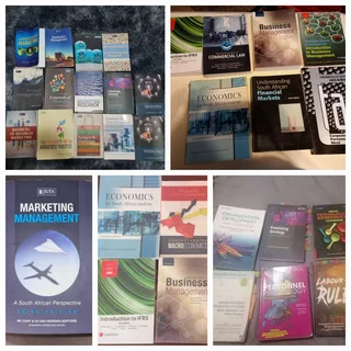 Unisa, Mancosa and other University Textbooks for sale