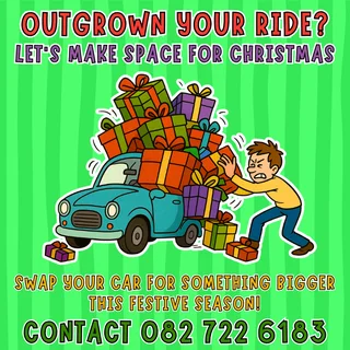 Outgrown Your Ride? Let’s Make Space for Christmas!