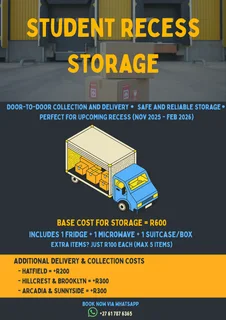 Storage - Ad posted by Ihlaam Abrahams