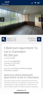 3 bedroom apartment to share