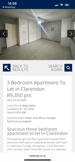 3 bedroom apartment to share