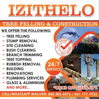 IZITHELO TREE FELLING &amp; CONSTRUCTION