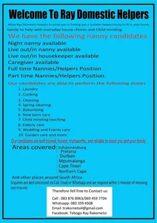 RAY PLACEMENT AGENCY