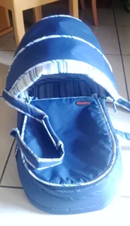 Blue Chelino baby carry cot