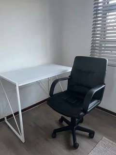 Desk and chair