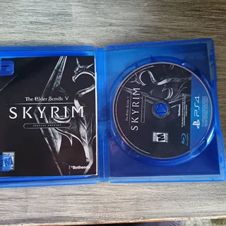 The Elder Scrolls V: Skyrim Special Edition for the PlayStation 4 console.