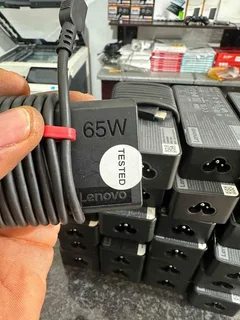 Lenovo C Type Chargers Available in Stock Refurbished all tested working 100 %