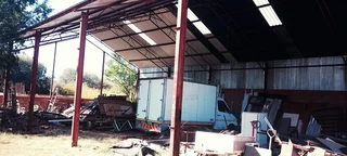 PLOT AVAILABLE WITH TO VERY LARGE GARAGES AND LICENECED MARIJUANA TUNEL