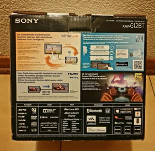 Sony xav-612bt double din car radio