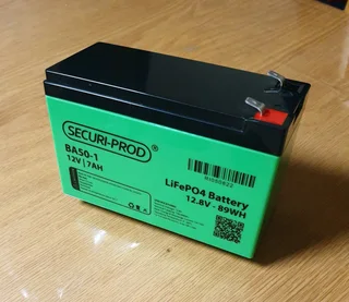New Securi-prod 12v lifePO4 batteries