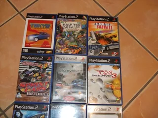 16 Playstation 2 Games - Fee PS2 Console