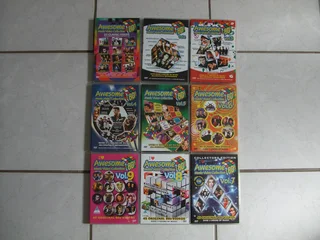 Awesome 80's Music DVD Collection vol 1 to vol 9 - with free LG Blu Ray PLayer