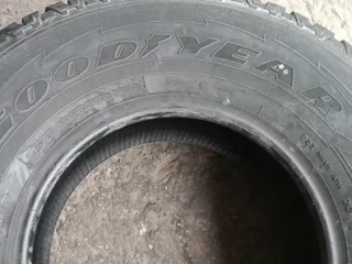 2x brand new 265/75/15C brand new Goodyear Wrangler brand new Tyres