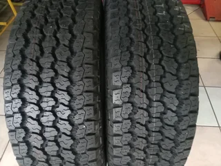 2x brand new 265/75/15C brand new Goodyear Wrangler brand new Tyres