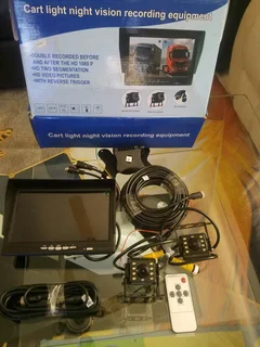 Cart light night vision recording equipment