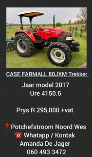 Case Farmall 80JXM Trekker