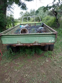 John Deere 2130 Trekker &#43; trailer en Slasher