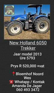 New Holland 6050 Trekker
