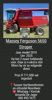 Massey Ferguson 5650 Stroper