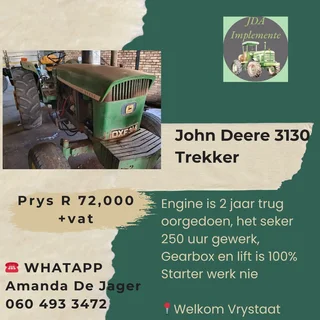 John Deere 3130 Trekker