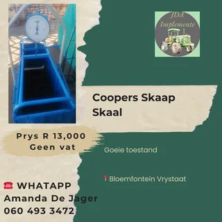 Coopers skaap skaal