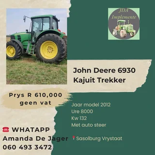 John Deere 6930 Kajuit Trekker