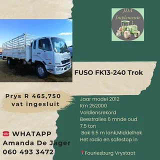 FUSO FK13-240 Trok