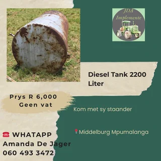 Diesel Tank 2200 Liter