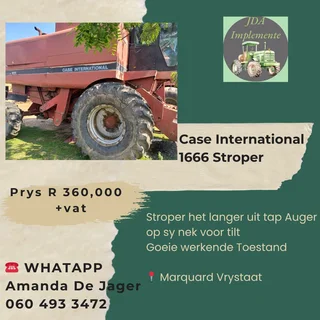 Case international 1666 Stroper