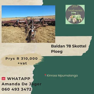 Baldan 78 Skottel Ploeg