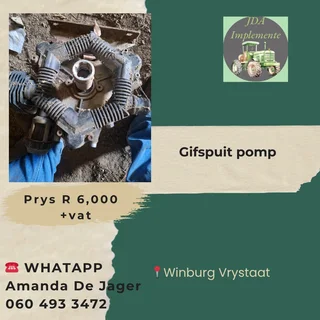 Gifspuit Pomp