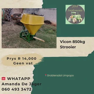 Vicon 850kg Strooier