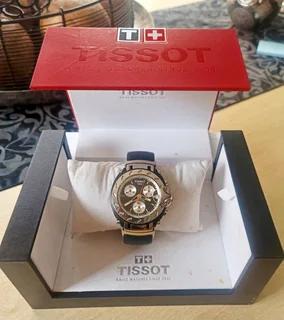 Tissot T-Race Chronograph Black Face Mens Watch for sale atch